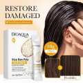 BIOAQUA RICE RAW PULP HAIR MASK ADDED RICE EXTRACT STRONG AND THOUGH HAIR REPAIR THE SPLIT AND DRY HAIR NOURISH ,SMOOTH,BRIGHTEN  NET10GX20PCS. 