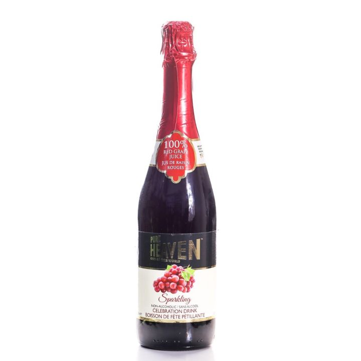 PURE HEAVEN NON-ALCOHOLIC DRINK RED GRAPE – 750 ML