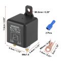 WM686 DC 12V Relay 12V / 120A Peak Load for Car with Wiring Terminal. 