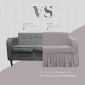 Frill sofa cover mash jersey (standard size). 