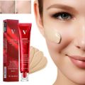 1pcs 30g Red Upgrade FV Foundation Precious Luxury Makeup Waterproof Base Concealer Oil-control Hydrating Cream. 
