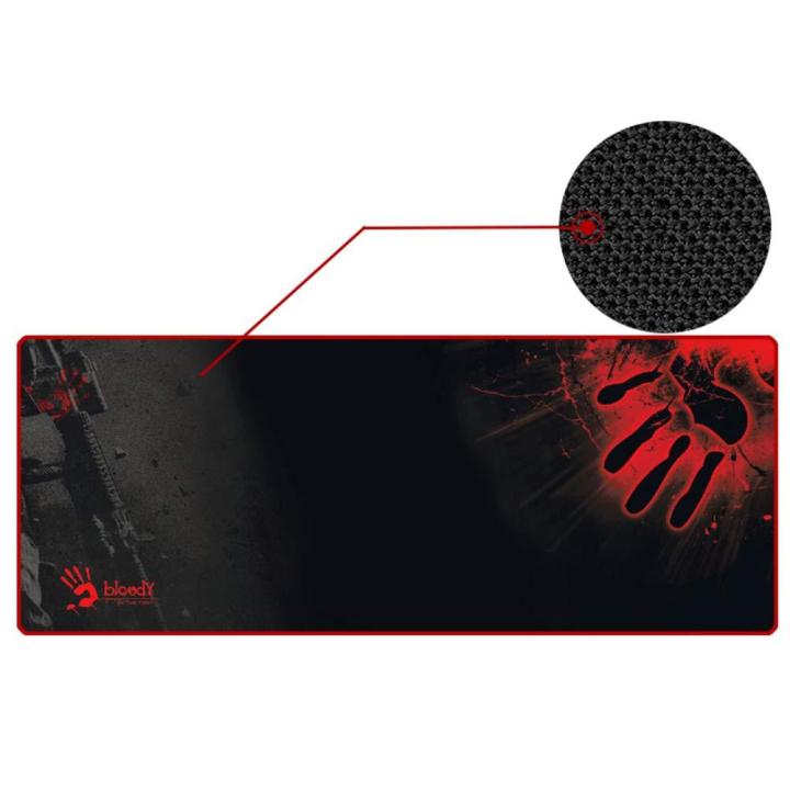 Horror Mouse Pad,Terrorist Bloody Hands Halloween Table Mat,Rectangle Not-Slip Rubber Mousepad Computer for Home Office Size 900mm x 400mm