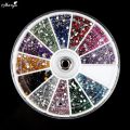 Monja 64Pcs/set Nail Set Nail Art Painting Brush Kit 5 Pcs Rhinetstone Dotting Picking Pen Nail Foil Tape Sticker DIY Manicure Tool. 