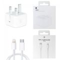 Apple_Orignal quality 20W 3 Pin Fast Charger USB-C Power Wall Adopter. 