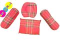 4Pcs Baby Head Making Pillow Set | Baby Head Shaping Pillow | Newborn baby Head Shaping Pillow | Baby Head Making Pillow | Baby Head Support Pillow | 4 Pieces Baby Sarhani Set | 100% Pure Cotton Pillow | Kids Pillow | (Random Colors). 