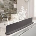 1pc Silicone Sink Splash Guard - Heavy-Duty Water Splash Barrier, Adjustable Height & Fit Sinks, Dishwasher- Splash Stopper, Barrier for Dishwashing & Rinsing. 