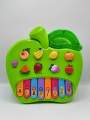 Special Fruit Apple Music Piano Baby Early Education Children's Toys Electronic Piano Infant Puzzle Music Piano - Baby Kids Musical Educational Piano - Musical Toy for Children Gift. 