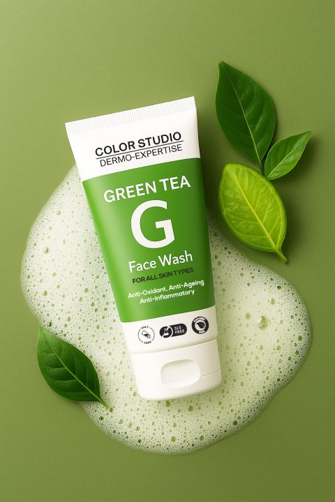 GREEN TEA FACE WASH - COLOR STUDIO DERMO EXPERTISE 100ML