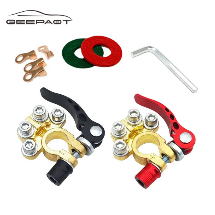 Geepact%202Pcs%20Battery%20Terminals%20Brass%20Car%20Battery%20Connector%20/%20Battery%20Grounding%20Clip%20/%20Battery%20Pile%20Head%20Connector%20Clip%204%20Way%20Terminals%20Quick%20Release%20Car%20Battery%20Connectors%20Pure%20Brass%20-%20Image%202