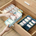 Plastic Storage Box Wardrobe Organizing Box Socks Organizer Underwear Storage Box Multi Compartment Storage Box Home Storage Box. 