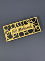 Golden Mirror Acrylic Eidi Envelope – Elevate Your Gift-Giving Experience PACK OF 3. 