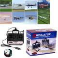 Dynam 6-Channel USB RC Flight Controller Model 2 Left Throttle PC Game Model Fly Trainning Set. 