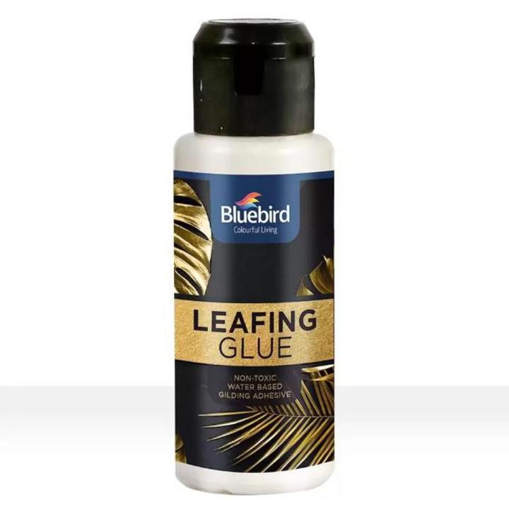 Bluebird Leafing Glue / Gilding Adhesive / Leafing Size Glue For Crafting Leaf Wood Plaster Glass Metal Leather And Canvas– 100 ml