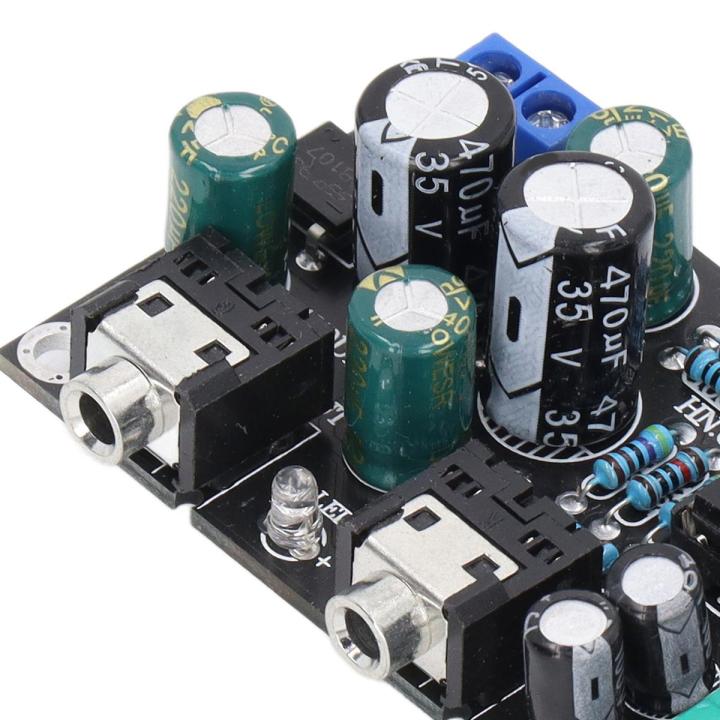 Amplifier Circuit Board, 2 Channel Changeable DC 9-24V Single Power ...
