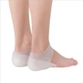 Invisible Height Increase Silicone Socks Gel Heel Pads Orthopedic Arch Support Heel Cushion Soles Insole Foot Massage Unisex Pad. 