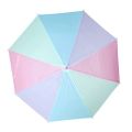 children's multi colours rainbow umbrella wind proof umbrella rain umbrella. 