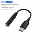 Original TypeC To 3.5 mm Jack Handsfree Digital IC Connector / converter / Dongle. 