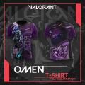 3D shooting game Valorant prit T Shirt fashion streetwear cosplay short sleeves for men kid cool hip hop t-shirts harajuku tops. 