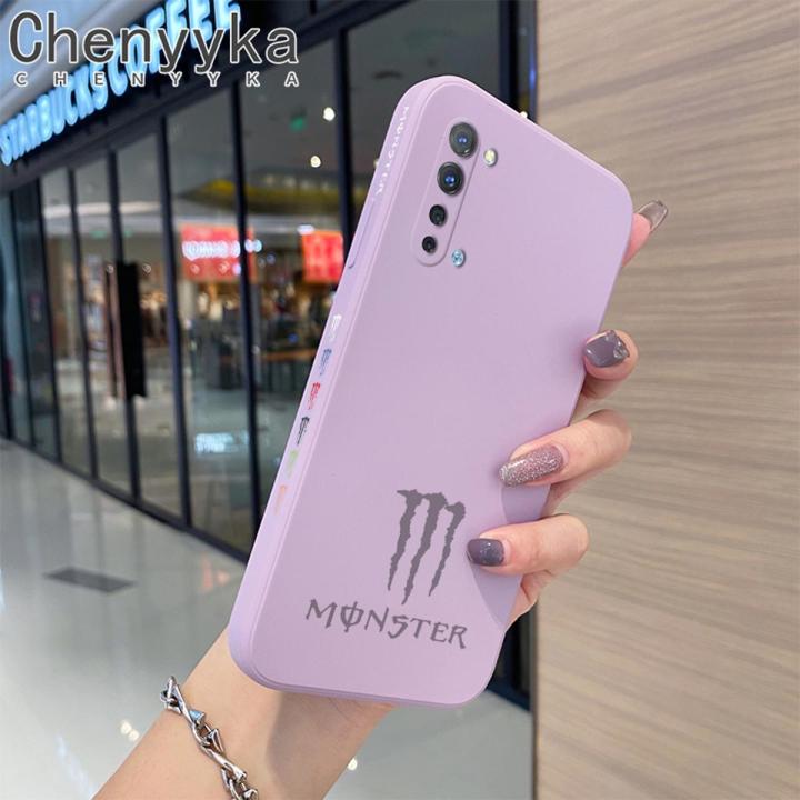 For OPPO Find X2 Neo Case Fashion Tide Claws New Design Square Original Soft Liquid Silicone Edge Casing Pattern Phone Case Full Back Cover Lens Camera Softcase Protector Cases