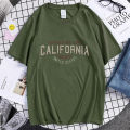 Established 1982 California United States Tshirts Men Loose Street T Shirt Hip Hop Cotton Top Avant-Garde Cool T Shirts Men'S. 