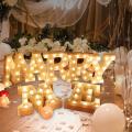 Light Up Letters,Alphabet LED Letter Lights Warm White Night Light Letters for Home Party Bar Wedding Festival Decorative (1 Piece) A TO Z  ALPHABET IS  AVAILABLE. 