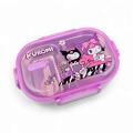 Kuromi Lunch Box for kids school inner stainless steel food carrier Tiffon box for office air tight sealed lid in best and original quality. 