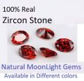 Original Zircon Gemstone (Zarkoon Stone) Oval Shaped Lab Cutted & Polished 100% Real. 