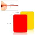 Football Referee Cards Score Book with Pencil for Football Match Rules. 