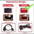 KONNWEI KW808 Auto OBDII Code Reader 2.8"Large Screen OBD2 Scanner with Full Diagnostic Scan Tool Functions Check Car Engine Light Fault Code Analyzer for All 1996 and Newer Cars with OBD II Protocol. 