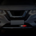 1Pieces With LED light Car Front Grille Emblem Badge Stickers For Nissan. 