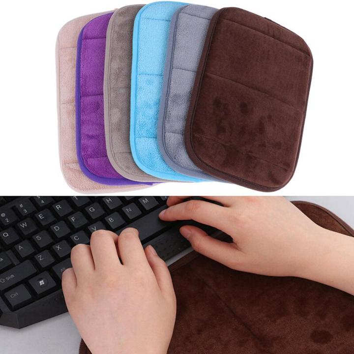 Mouse Pad Keyboard Pad Ultra Memory Cotton Soft Sweat-Absorbent Anti-Slip Wrist Elbow Mat Pad For Office Desktop Computer Table