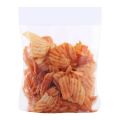 crispy , salty and crinkle bakery chips in a pack of 4. 