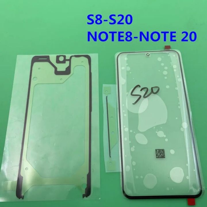 Special Offer Replacement External Glass FOR Samsung Galaxy S8 S9 S10 S20 S21 NOTE 10 20 Ultra PLUS LCD Display Touch Screen Front Glass Lens