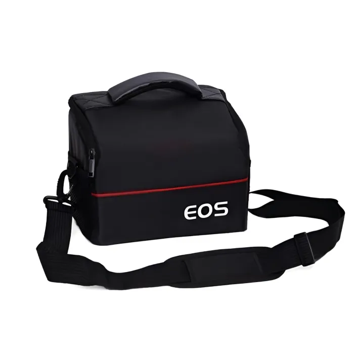 ORANGLES Bag Mid Size Canon EOS For DSLR Camera And Accessories- Black - detailed closeup view - illustrating benefits - Image 3 of 3 | created for all | Shop Bag Mid Size Canon EOS For DSLR Camera And Accessories- Black North Carolina | Free Shipping ORANGLES