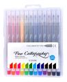 Mungyo Fine Calligraphy Pen Set Of 12 Assorted Colours. 