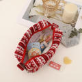 New Makeup Bag Large Capacity Student Wool Hot Selling Knitted Storage Bag New Year Pen Bag. 