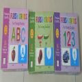 Flash Cards Alphabets ABC, Numbers 123, Urdu Alphabets Alif Bay Pay with Pictures For Toddlers Books for Kids Learning Education 5.0 inches x 7.5 inches Art# M247-Any-1Pkt-Toy-004. 