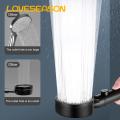 One-touch Switch Shower Head 8 Spray Mode High-pressure Handheld Shower Head for Home Bathroom in Asia Water-saving Shower Head with Switch. 