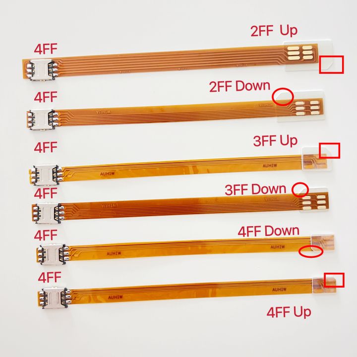 148mm Nano 4FF Sim Card Converter To Nano 4FF Micro 3FF Standard 2FF ...
