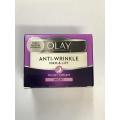 Olay Anti-wrinkle Firm Lift Anti-ageing Moisturiser Night Cream Hydrating 50ml. 