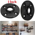 economic 1'' Malleable Threaded Bronze Cast Iron Pipe Fittings Wall Mount Floor Flange. 