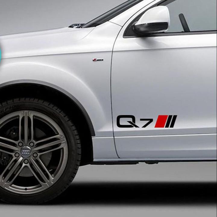 AUDI Q7 Decal Sticker x2 Sport S Line Racing Quattro Window Bumper Hood Sticker Emblem Logo High Quality Vinyl Stickers, by Jan Decoration