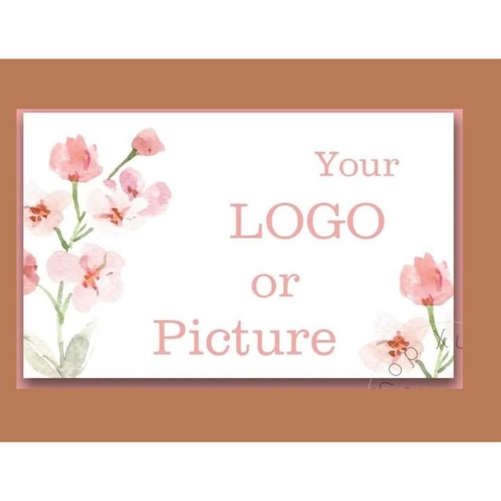 50 Custom Thank You Cards business card Thank You For Your Order Gift decoration card Personalized logo Business Wedding invitation