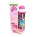 Disney My Little Pony Girls Favorite Character Stainless Steel Water Bottle, Insulated, Vacuum Flask with Straw 500ml for Girls. 