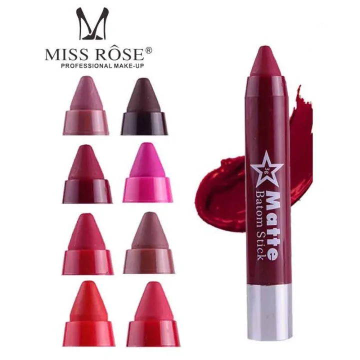 Miss%20Rose%204%20PC%20Makeup%20Lip%20Crayon%20Lipstick%20-%20Image%203