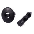 1.5M 5Ft 59 Inch Machine Dishwasher Drain Hose Extension Washing Pipe with Bracket Set with 7mm Hole Plastic Rivets Fastener Auto Car Fender Bumper Push Clips 100 Pcs. 