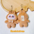Labubu The Monsters Plush Stuffed Doll Keychain Cartoon Backpack Pendant Keyring SUPER BABY. 