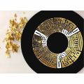 Hasbi Allah Ho Calligraphy Islamic Reusable Stencil for Canvas and wall painting.ID# 4212. 