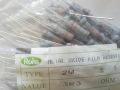 50 Pcs 2W Fusible Resistor - 3.3 ohm -  2 Watt Fuse Resistors 3Ω3. 