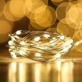 GOLDEN COLOR BATTERY OPERATED FAIRY LIGHT ROOM DECORATION FAIRY LIGHT. 